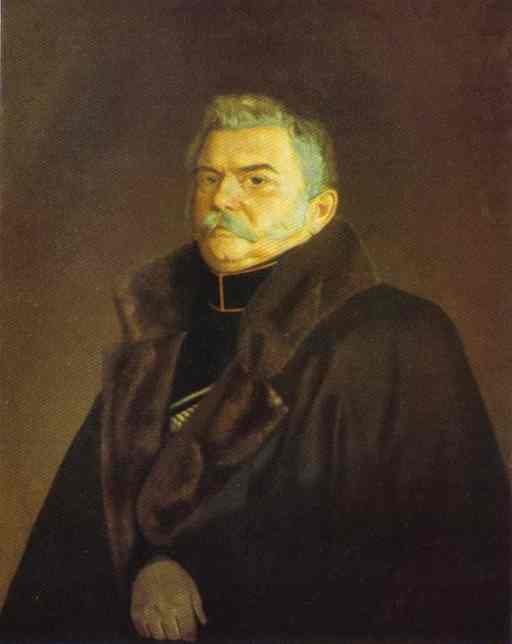 Portrait Of Adjutant-General K. A. Shilder